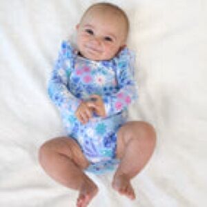 Little Sleepies Magical Meadow Flutter Bodysuit